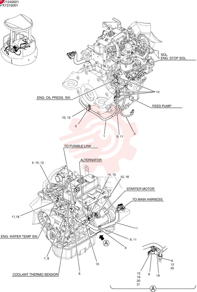 HARNESS ASSY, ENGINE PW16E00005F1