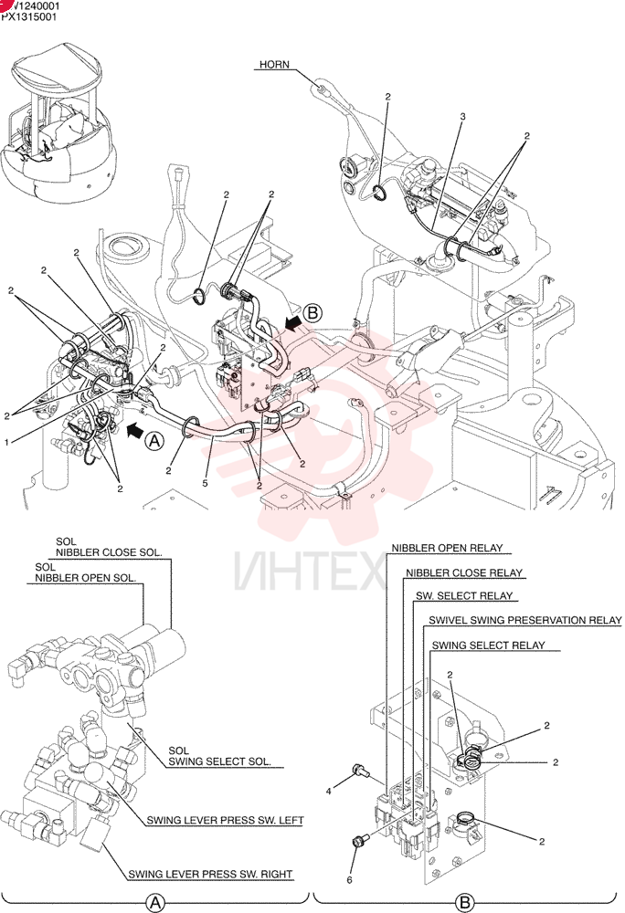 HARNESS ASSY PW11E00025F1