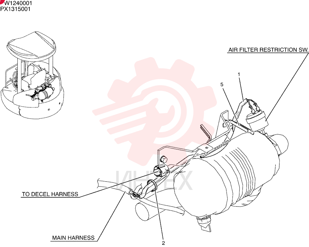 HARNESS PW11E00013F1