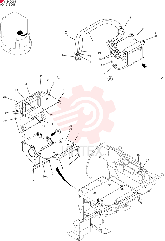 HEATER ASSY PW21M00013F1