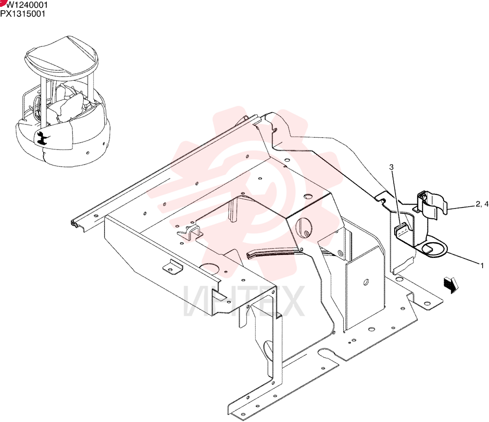 HOLDER ASSY PW21C01778F1