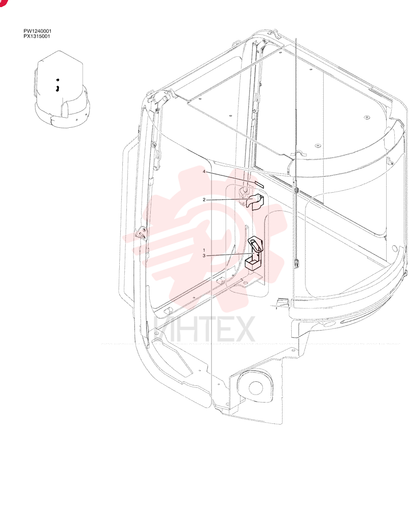 HOLDER ASSY PW02C01344F1