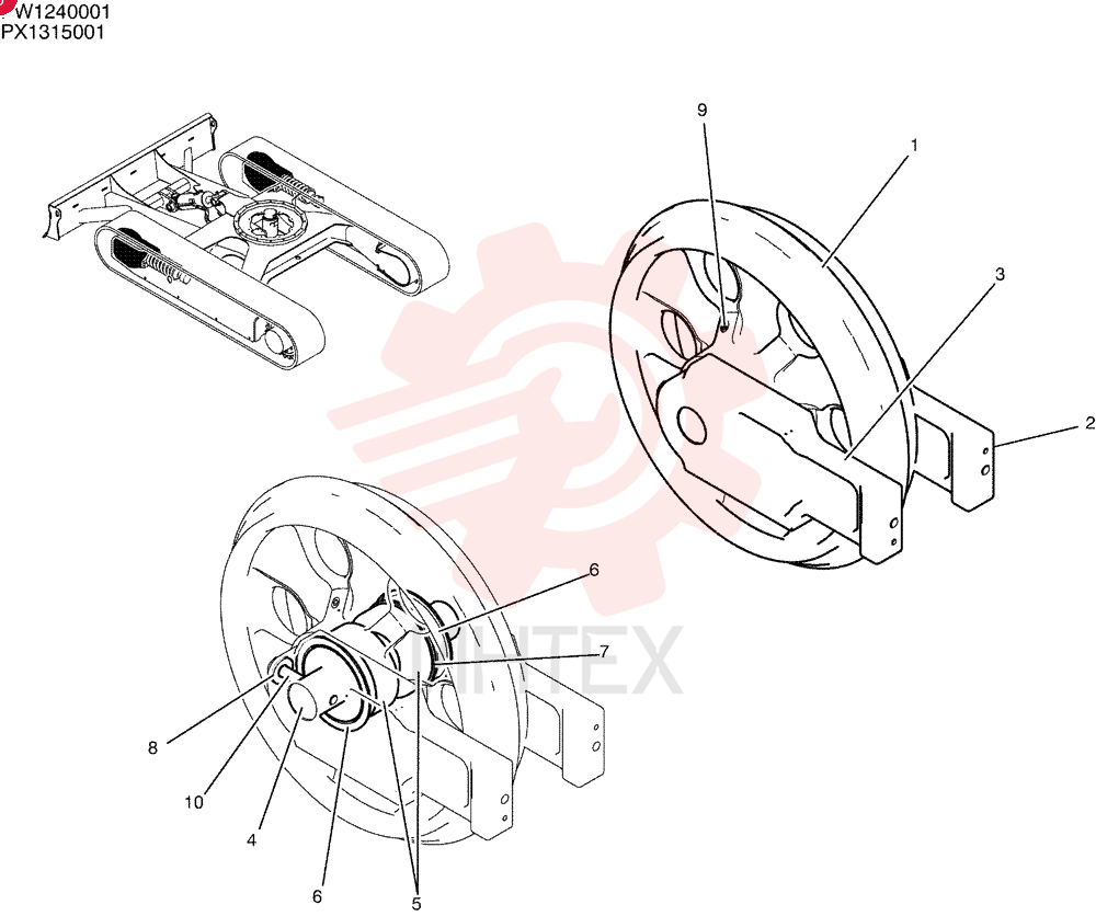 IDLER PX52D00021F1