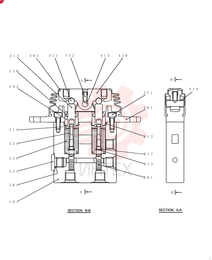 PILOT VALVE PB30V00002F1