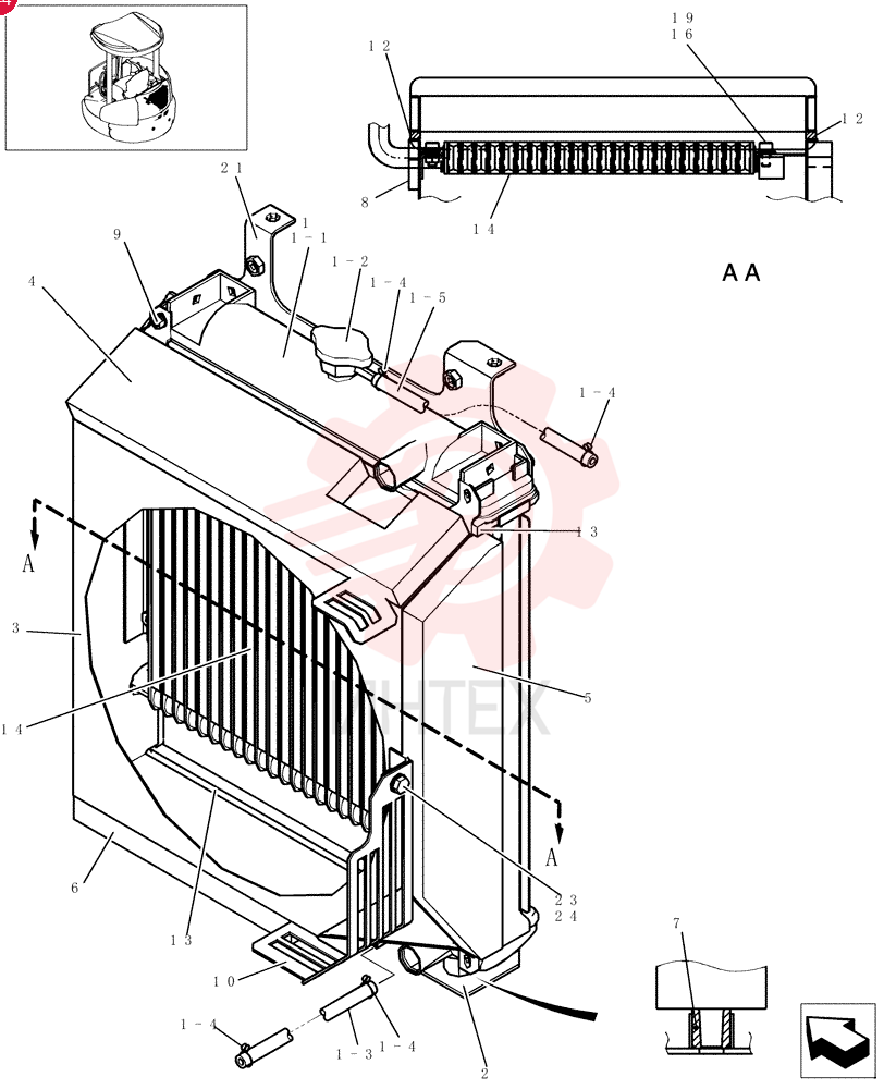 RADIATOR PW05P00028F1 (1)