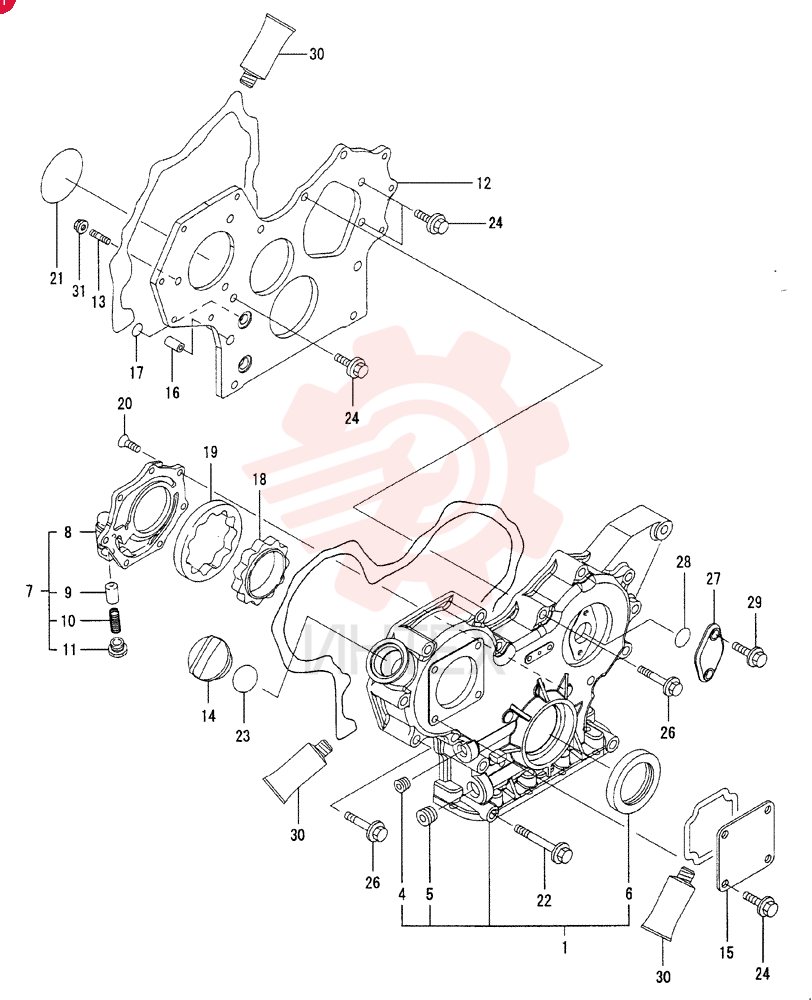 TRANSMISSION HOUSING VV72924001500