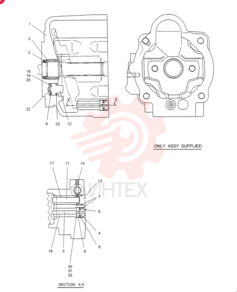 TRANSMISSION HOUSING PX10V01010F1