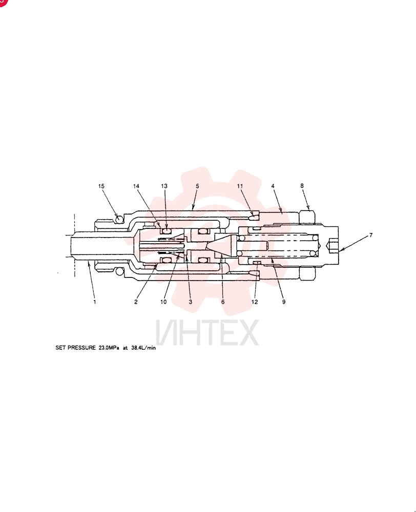 VALVE PRESSURE RELIE PX22V00004F1