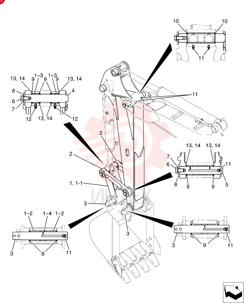 Arm PX12B00134F1