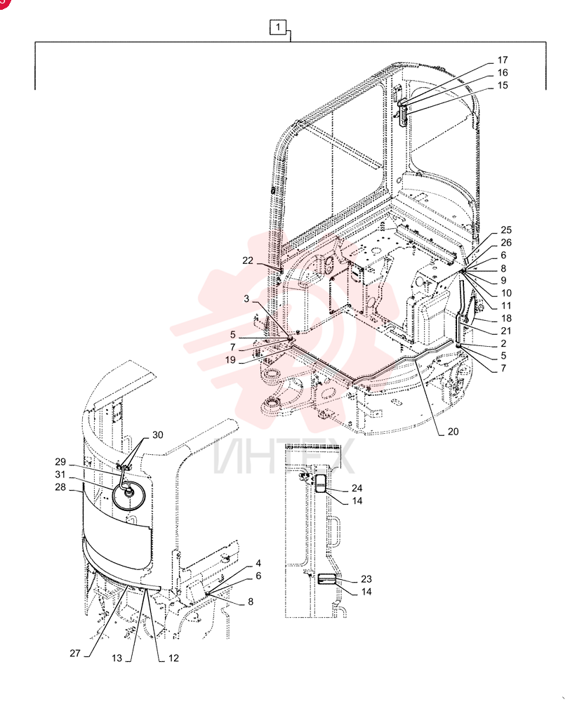 Cab Install, Incl 2 - 31