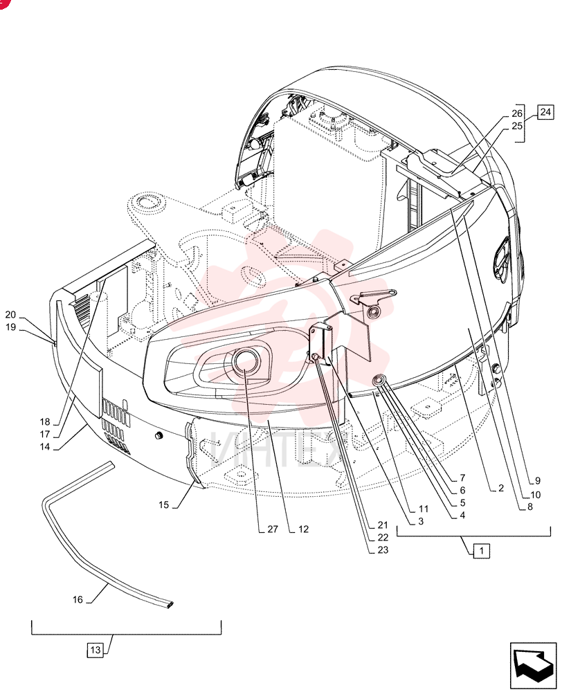 ENGINE HOOD PW22C00021F1 (1)