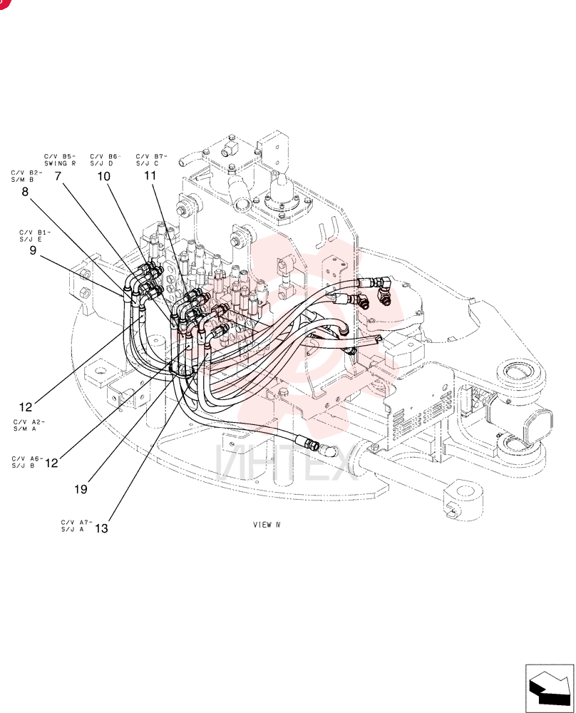 HOSE,9.5mm ID x 740mm L PW03H01101D6 (1)