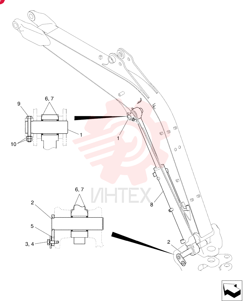 PIN,45mm OD x 151mm L PW02B01306P1 (4)