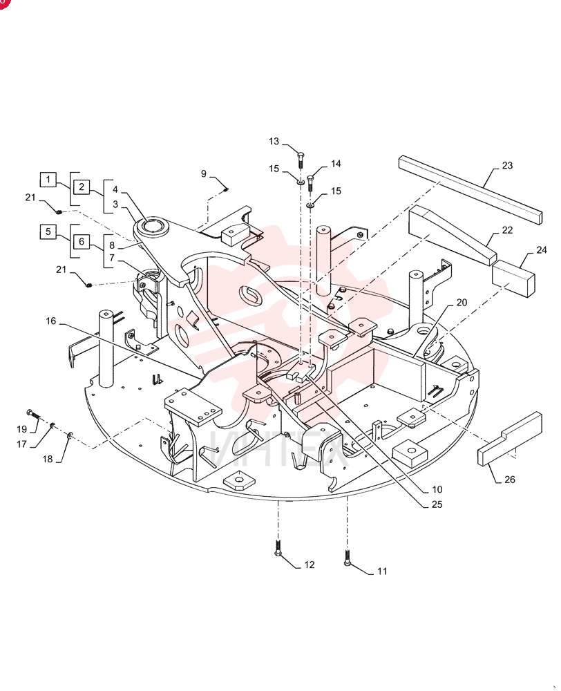 Upper, Incl 2, Serial Range: PX15-21105-PX15-21263 PW52F00060P1