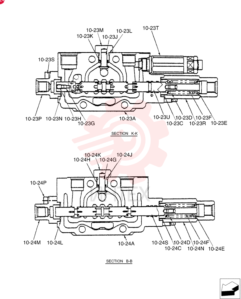 VALVE SECTION PX30V00057F2