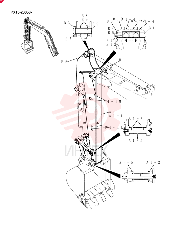 Arm Assy PX12B00077F1