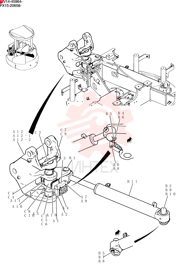Bracket Group, Swing PX02B00148F1