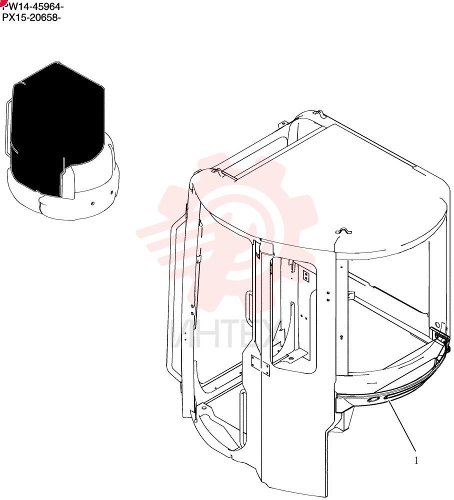 Cab Instal PW02C00041F1