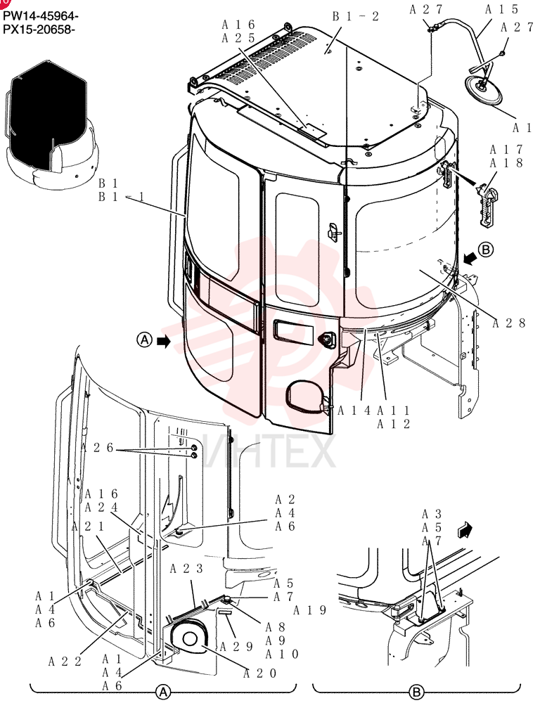 Cab Instal PW02C00073F1