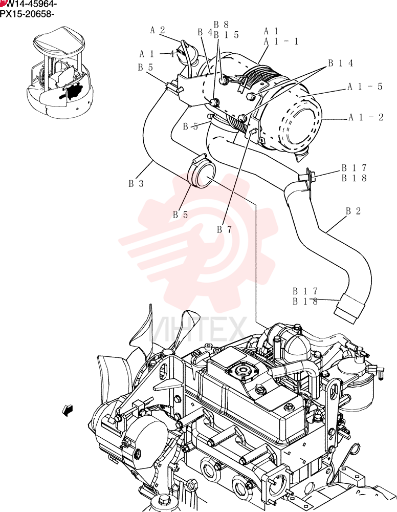 Cleaner Assy, Air (canopy) PW11P00021F1