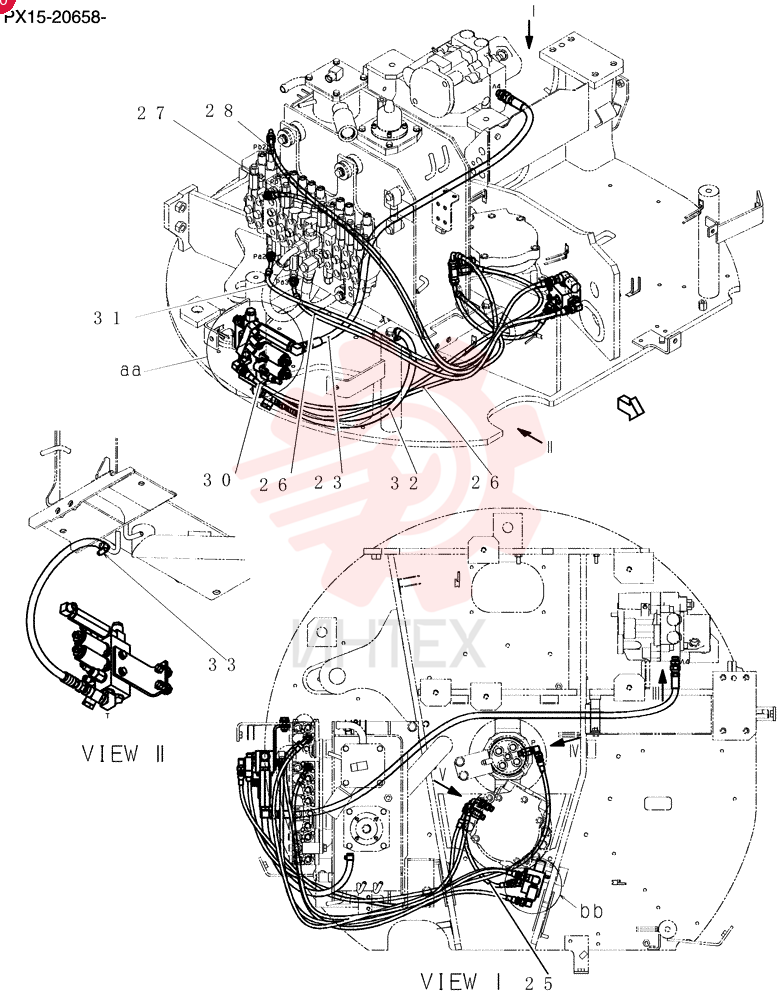 Control Lines,  Valve (c/w Addtion) PW64H00090F1 (1)