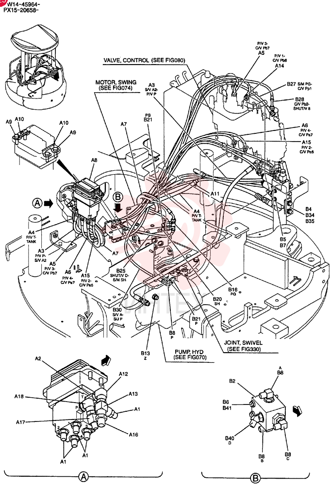 Control Lines,Valve (With A Pump Z Port) PW64H00069F1 (2)