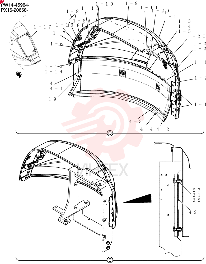 COVER ASSY PW21C00027F1 (3)