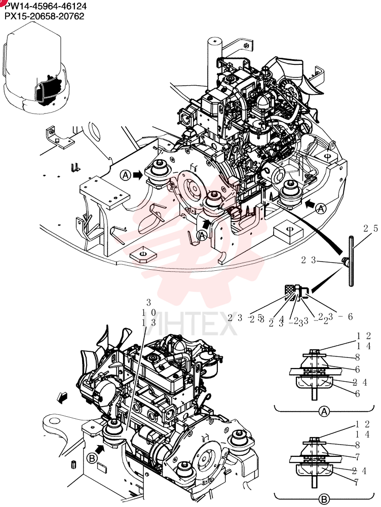 Engine Instal (cooler) PW02P00021F1