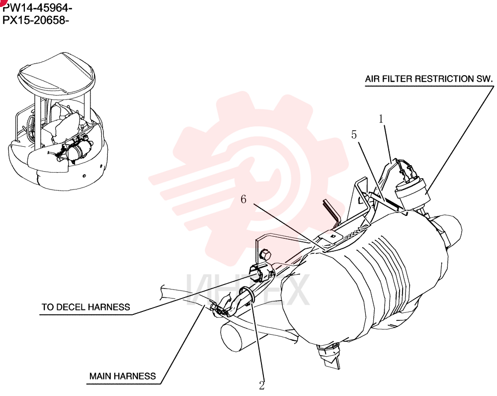 HARNESS PW11E00013F1