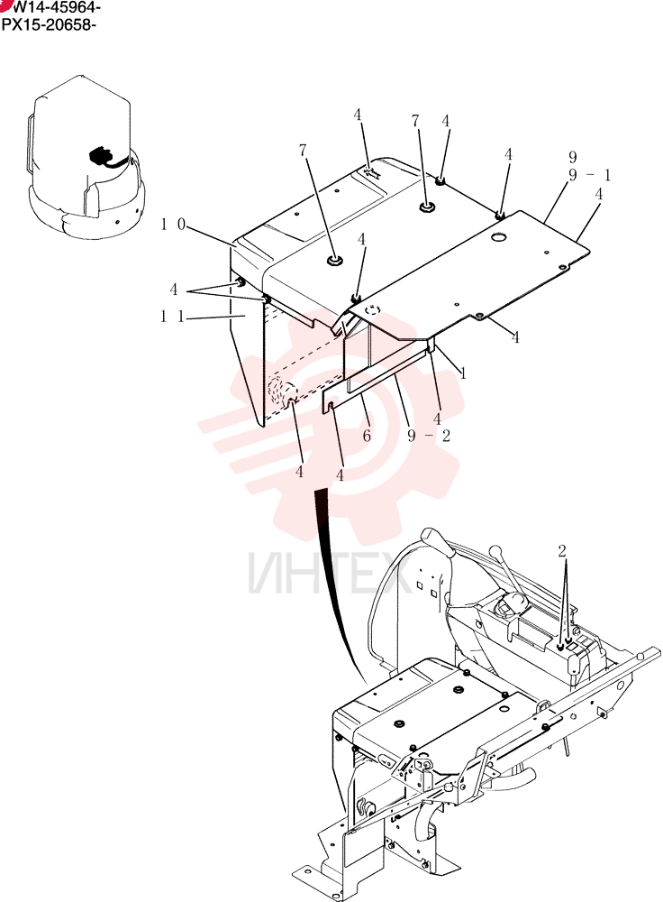 Heater Assy (without Heater) PW21M00012F1