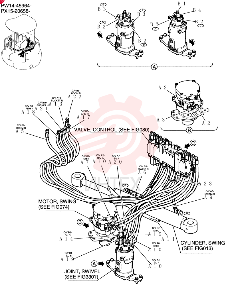 Hyd Lines, Upp PW03H00035F1