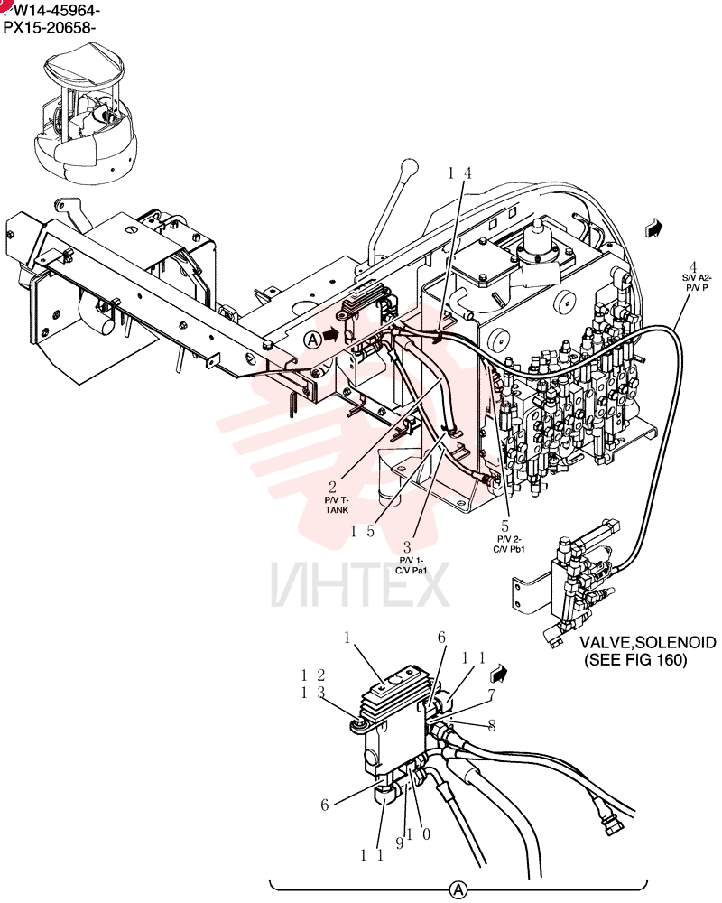 HYD. TUBE Control Lines, Main PW06H00021F1 (1)
