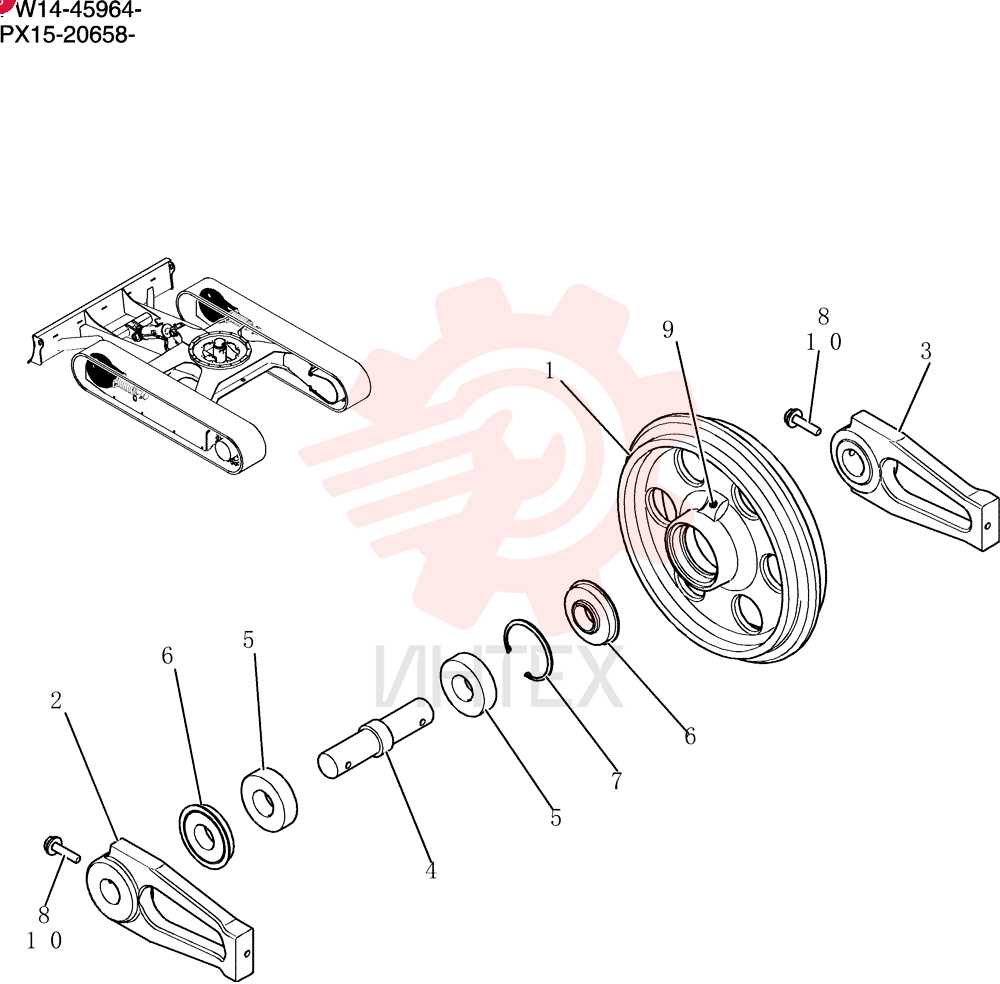 IDLER PX52D00034F1