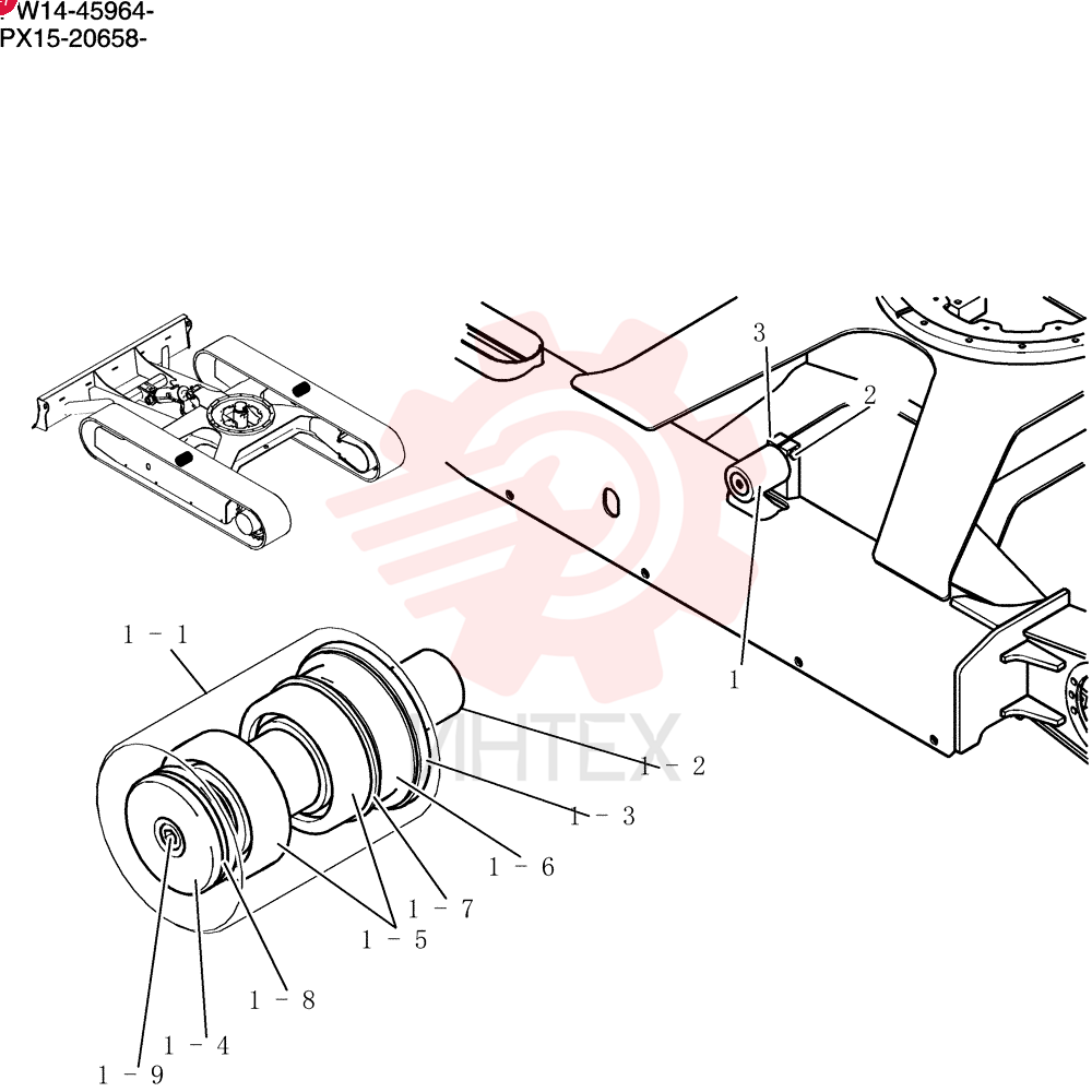 ROLLER PW64D00008F1