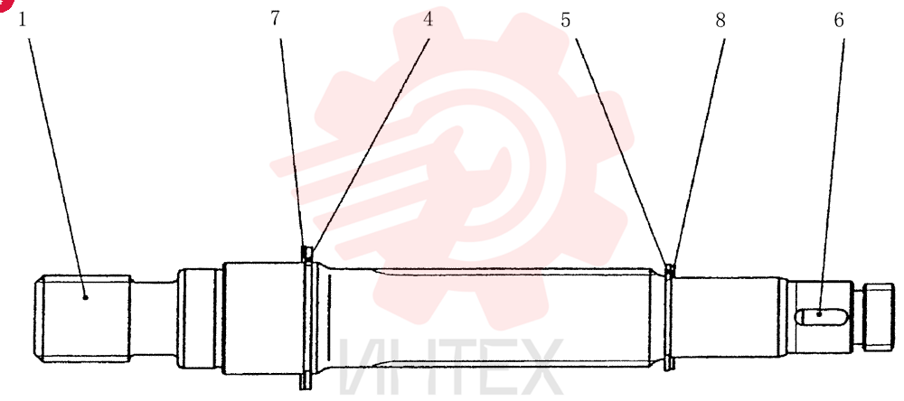 SHAFT ASSY. PX10V01004F1