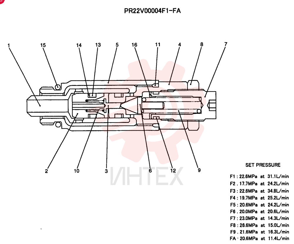VALVE PR22V00004F1