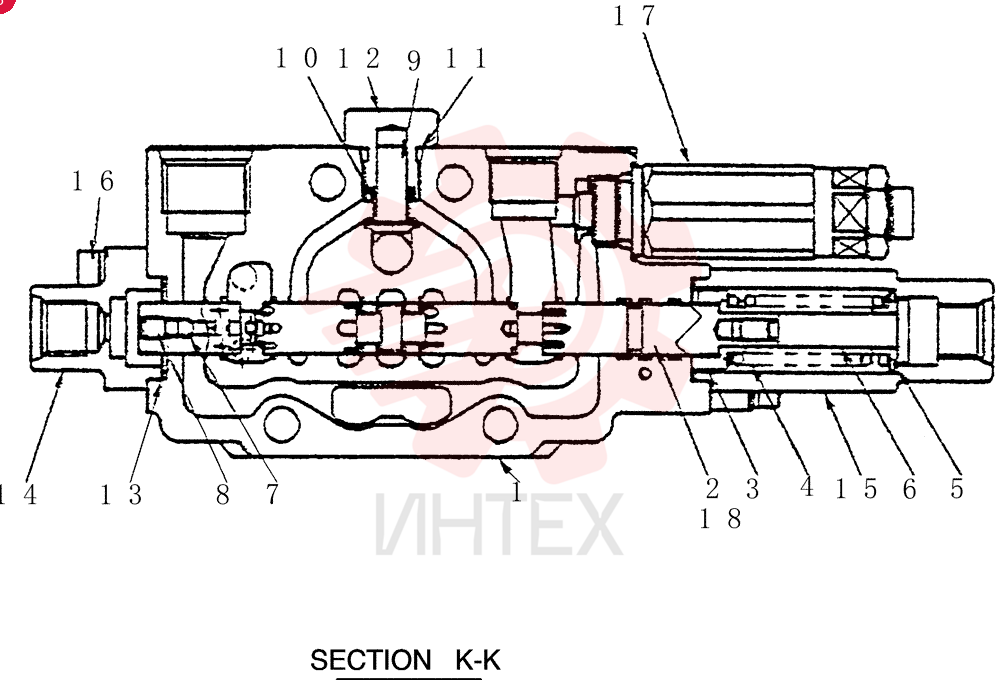 VALVE SECTION PX30V00057F1