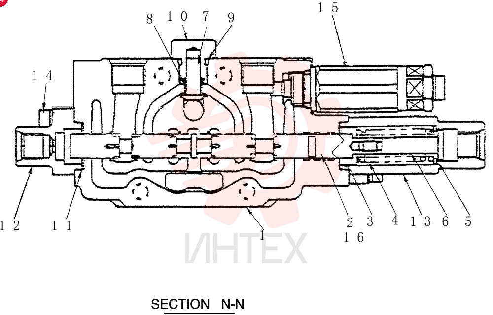 VALVE SECTION PX30V00058F1