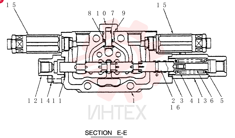 VALVE SECTION PX30V00051F1