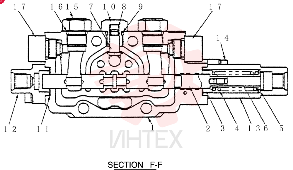 VALVE SECTION PX30V00052F1