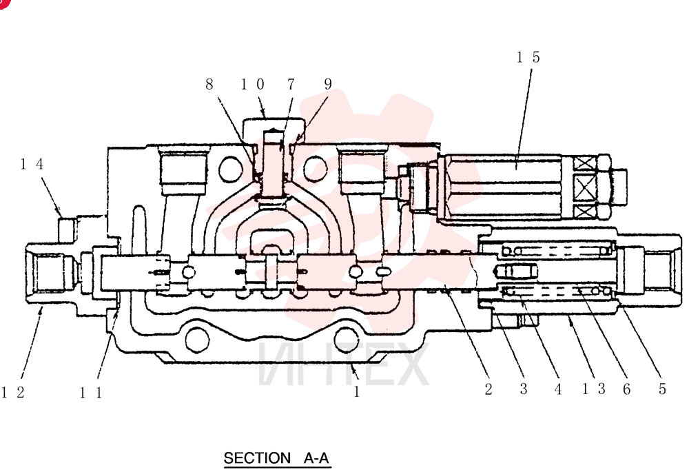VALVE SECTION PX30V00048F1