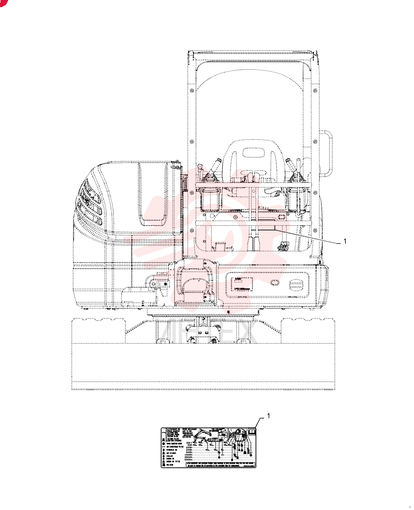 DECAL PS20T01025P1