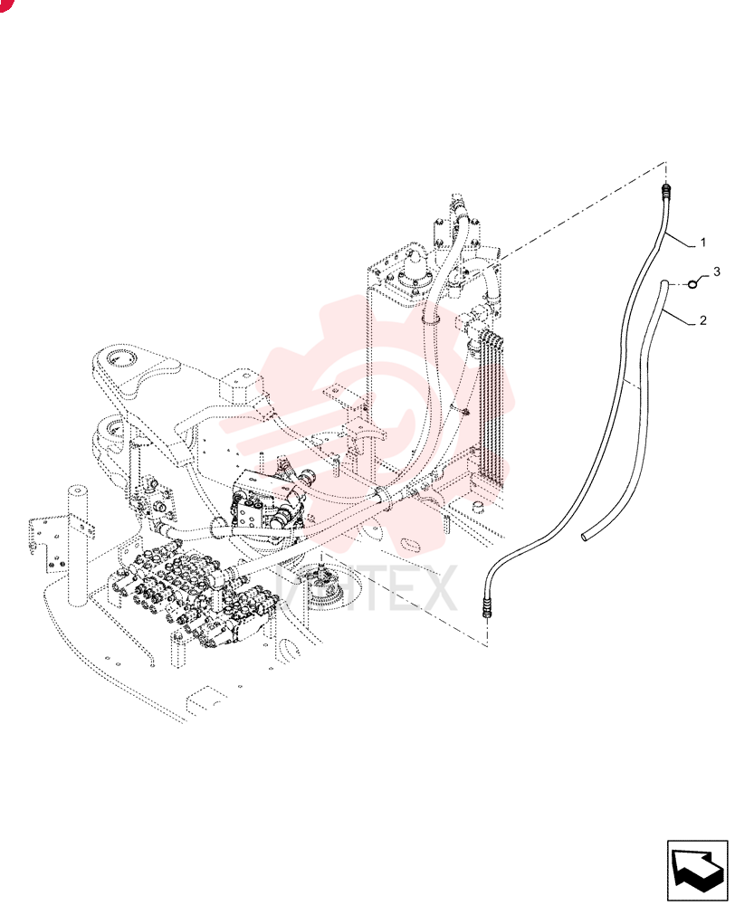 HOSE HX22L04120DX