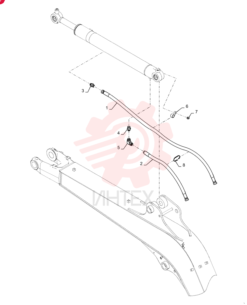 HOSE PX42H01264D6