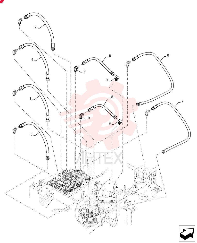 HOSE LE03H01338DH