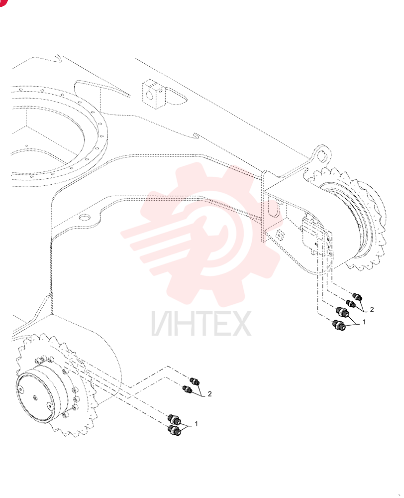 HYD CONNECTOR HH25S08008G1