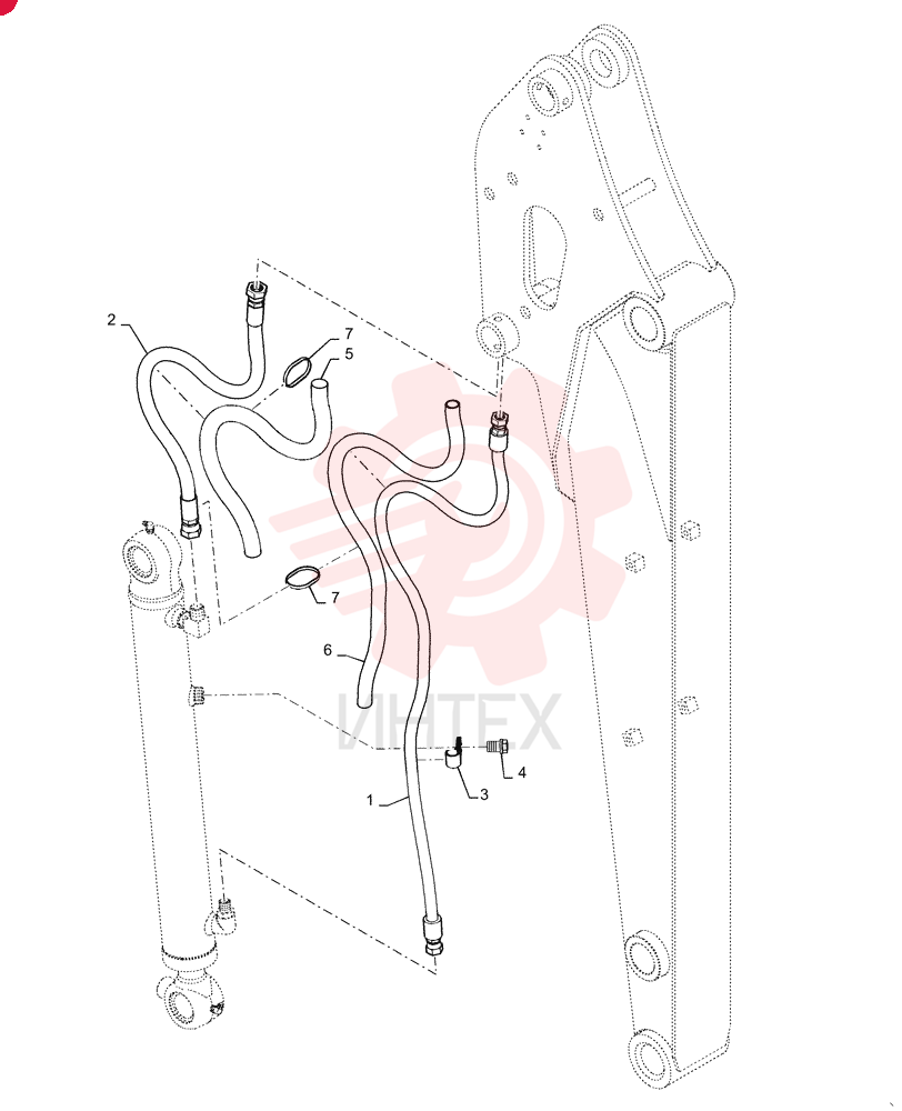 HYDRAULIC HOSE PD03H01001D3