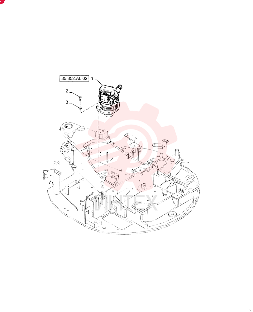 HYDRAULIC MOTOR PX15V00029F1 (1)