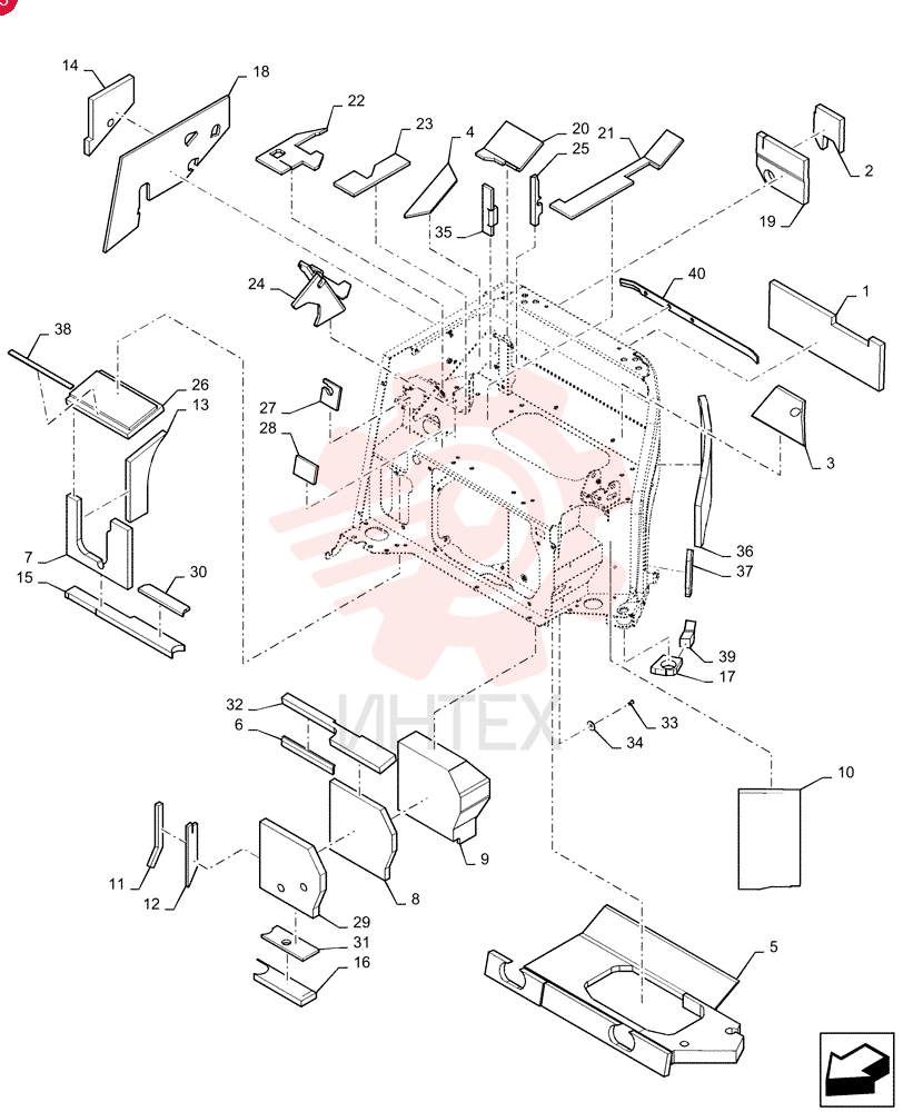 INSULATION PX10M01171P1