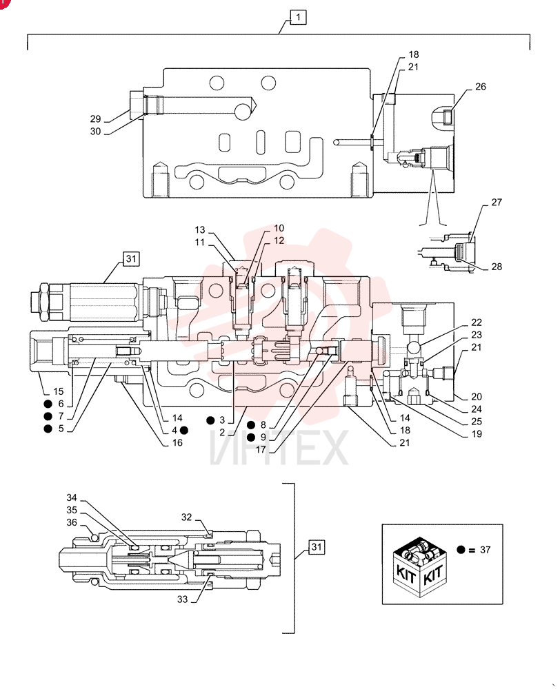 VALVE SECTION PX30V00086F1 (2)